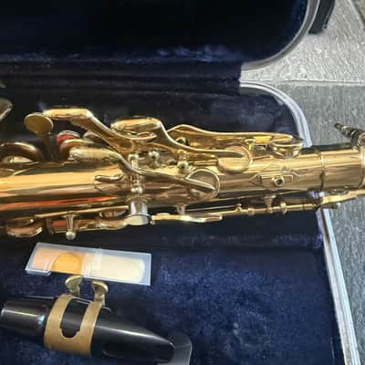 Conn-Star Alto saxophone with case and mouthpiece. Made in USA image 9