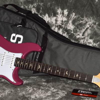 2022 PRS - SE John Mayer Silver Sky - Dragon Fruit image 3