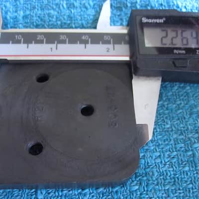 Slingerland Tempo King Bass Drum Pedal & Hihat Stand Rubber Base for Heel Plate image 4