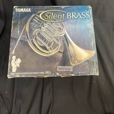 Yamaha Silent Brass SB3 Trumpet Practice Mute System Complete Set Tested image 2