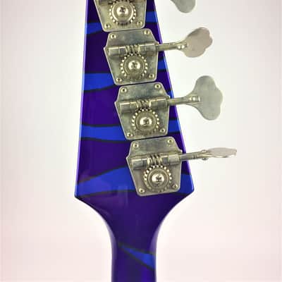 Gibson Thunderbird IV 1977 Metallic Purple/ Metallic Blue Tiger Stripe image 6