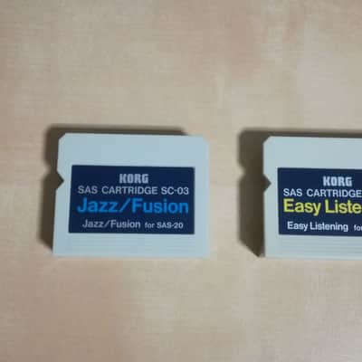 Korg SAS SC-02 + SC-03 cartridge card for SAS-20 image 3