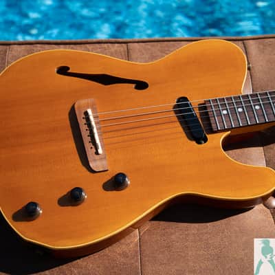 1991 Fender Acoustic/Electric Telecaster TLAC - Made in Japan (FujiGen) - Pro Set Up w Perfect Frets/Action/Intonation! image 7