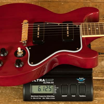 Epiphone Inspired by Gibson Les Paul Special Double Cut - Cherry Red image 8