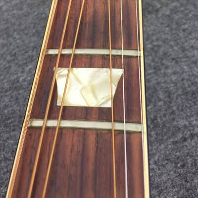 Gibson J-160E 1973 Cherry Sunburst mini P90 pickup image 8