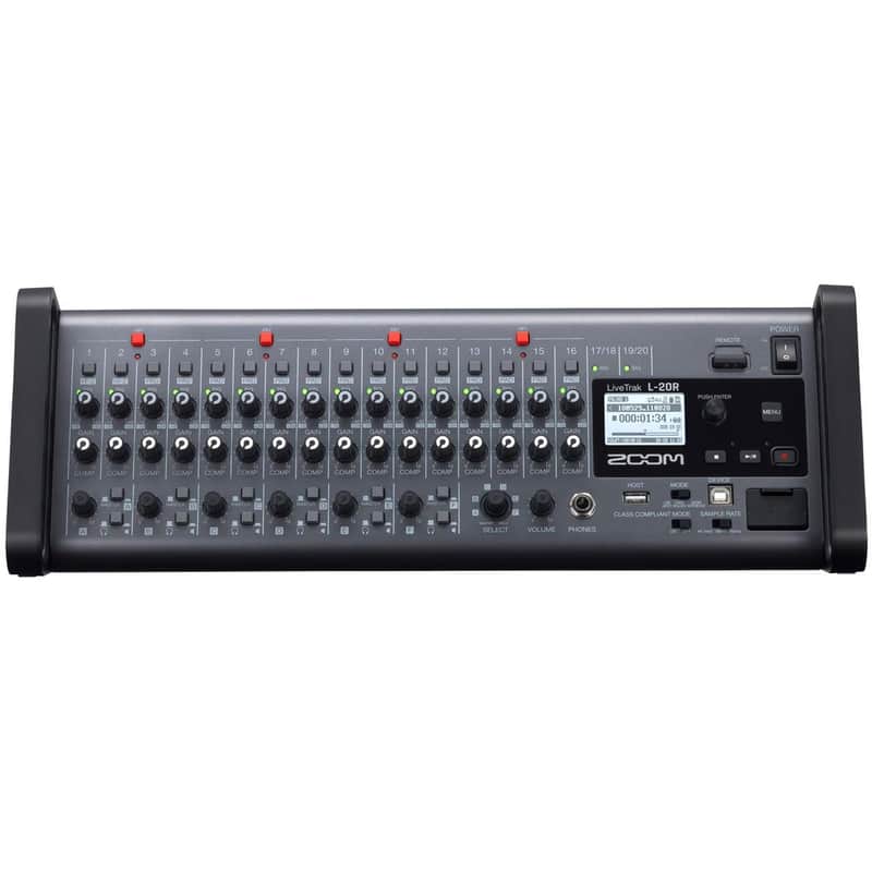 Zoom LiveTrak L-20R Rack-Mountable Digital Mixer image 1