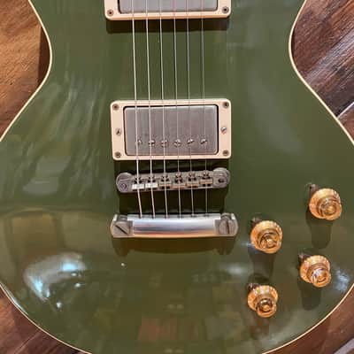 2015 Gibson Custom Shop R8 Les Paul Standard '58 Reissue VOS, Olive Drab image 5