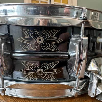 Ludwig Black Beauty LM452 1977-1982 Engraved Nickel-Plated Brass image 11