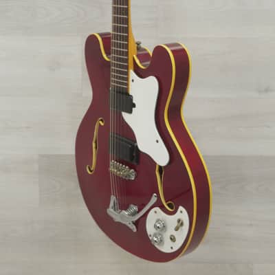 Used Mosrite Celebrity Electric Guitar Red image 7