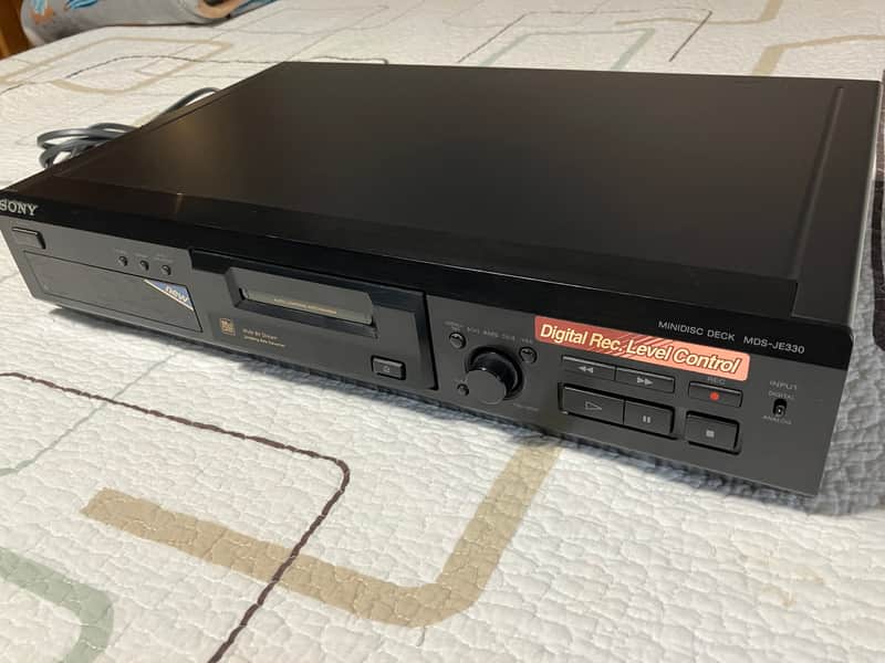 Lecteur-enregistreur MiniDisc Sony MDS-JE500 - Occasion Révisé, Entièrement Fonctionnel - Garantie 1 An Platine MiniDisc Garantie