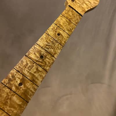 Mastergrade Birdseye Maple Tele Neck 3 Fits Fender & Warmoth image 6