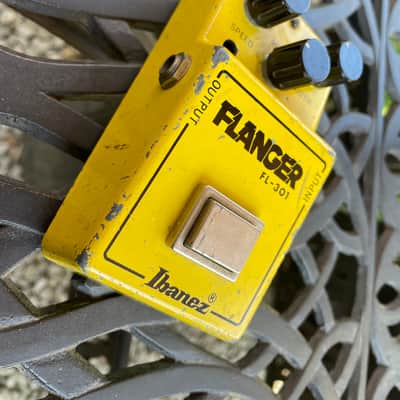 Ibanez FL-301 Flanger 1980s - Yellow image 8