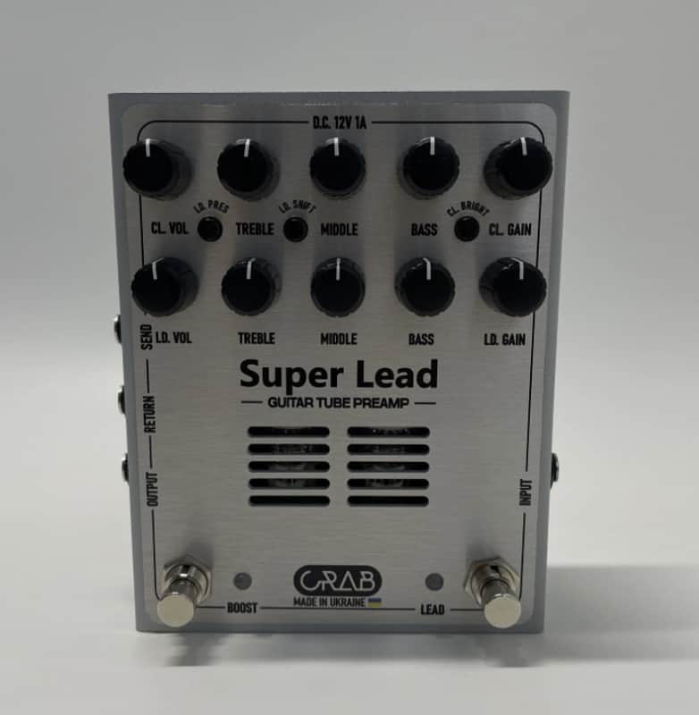 Crab Guitar Pedals Super Lead JCM800 Tone Preamp Amp in a box High gain lead Metal Distorion Overdrive Pedal Blues Rock Drive EQ image 1