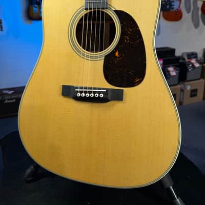 Martin D-28 Standard Series Acoustic Guitar - Natural with Aging Toner FREE PLEK! 970 image 4
