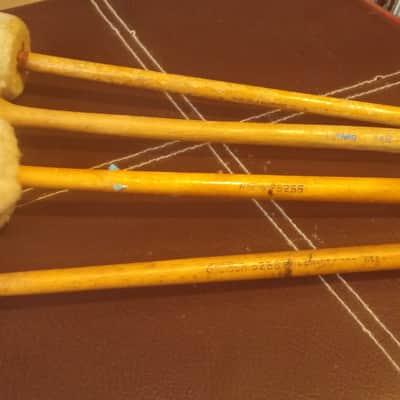 ROGERS GRETSCH LUDWIG  Rare Felt Mallets 50s 60s LOT 6 USA VINTAGE NO TARIFFS image 18