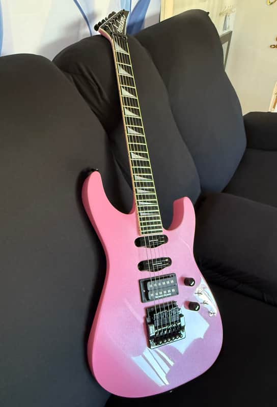 Jackson 1985 San Dimas Soloist - Bubblegum pink finish image 1