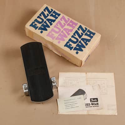Vintage 1960's Fender Fuzz Wah effect pedal image 1