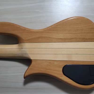 Warwick RockBass Streamer NT 5 String Electric Bass Guitar Natural image 9