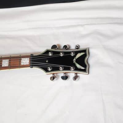 DEAN Thoroughbred Deluxe electric GUITAR w/ CASE - Trans Amber - NEW image 5