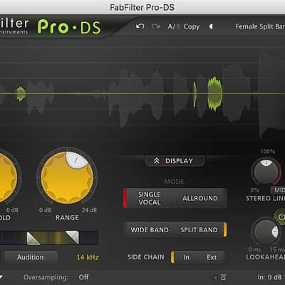 FabFilter Pro-DS De-Esser image 1