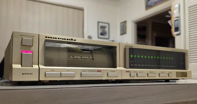 VINTAGE MARANTZ CD73 SINGLE COMPACT CD PLAYER/MADE IN JAPAN