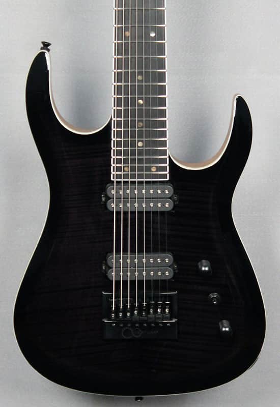 Halo Custom Guitars MERUS, 8-String Guitar, Evertune, DiMarzio Ionizer Pickups image 1
