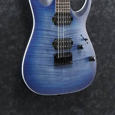 Ibanez RGA Series RGA42FMBLF Blue Lagoon Burst Flat Finish Electric Guitar image 5