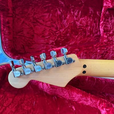 EVH Eddie Van Halen Black/White Striped Series Guitar Seymour Duncan 78 Pickup image 4