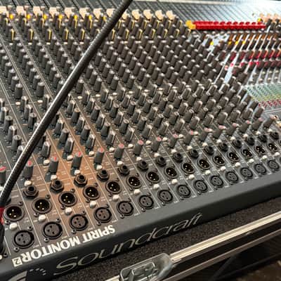 Soundcraft Spirit Monitor 2 32-Channel Mixer 1990s - Dark Grey image 6