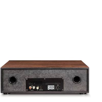 Crosley CR3501A Fleetwood Clock Radio & CD Player With Bluetooth -Walnut -NEW image 7