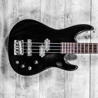 Aria Pro II SLB Series Electric Bass Black image 1