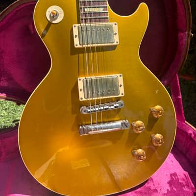 1957 Reissue Gibson Les Paul Custom “R7” - Gold Top image 3