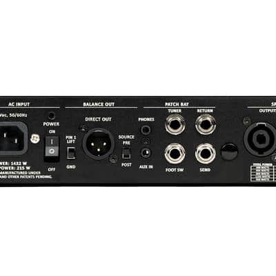 Gallien-Krueger FUSION 1200S BASS HEAD 2025 - BLACK image 4