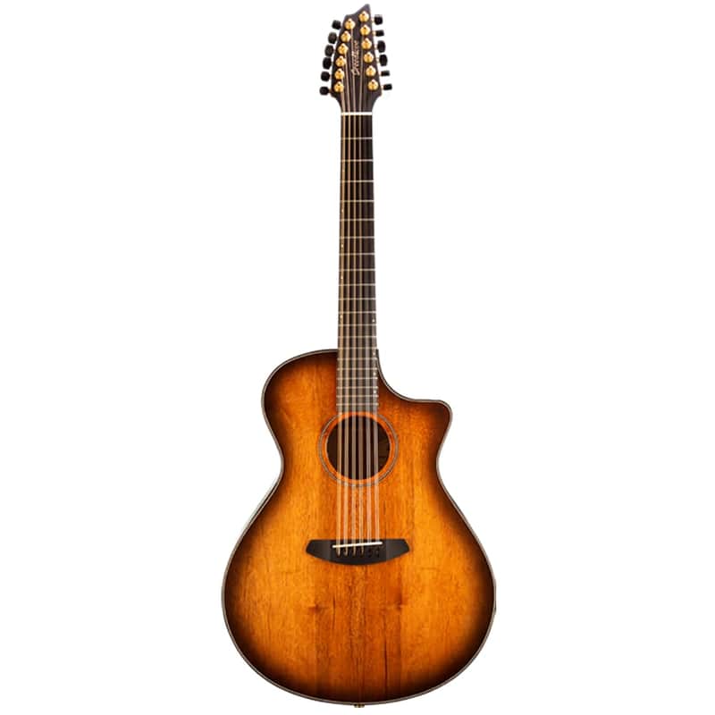 Breedlove Oregon Myrtlewood Concerto CE 12-String Bourbon Burst image 1