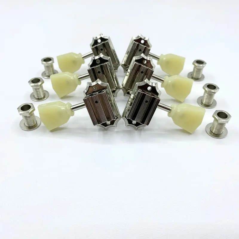 3x3 Vintage Guitar LP SG Style Machine Heads Tuning Pegs image 1