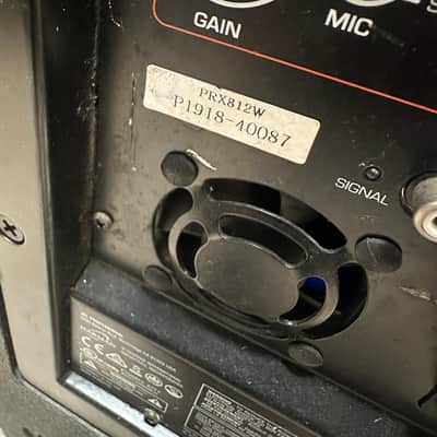 JBL PRX812W 2-Way 1500-Watt 12" Active Loudspeaker 2010s - Black image 10