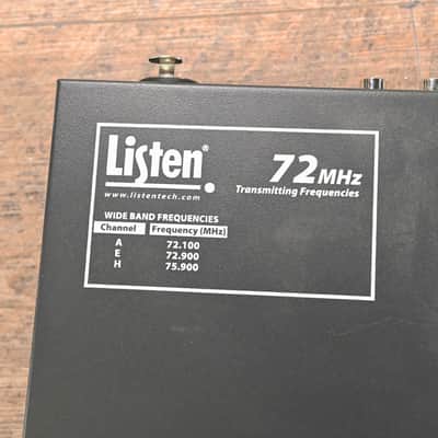 Listen Technologies Listen 3-Channel RF Value Package (72 MHz) CG01J25 image 8