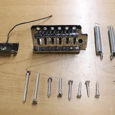 Squier Stratocaster Bridge System Assembly