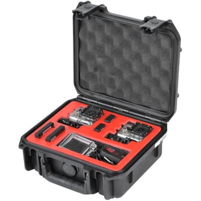 Mint SKB 3i-0907-4GP2 iSeries Waterproof GoPro Case for 2 Cameras W/ACC Pocket image 2