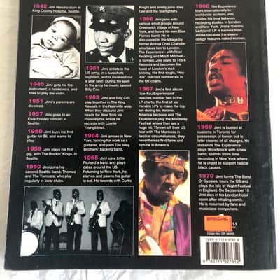 Jimi Hendrix A Visial Documentary - His Life, Loves and Music by Tony Brown Book image 2