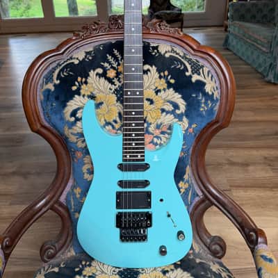 1992 Jackson Professional Fusion SS Electric Guitar in Seafoam Green image 1
