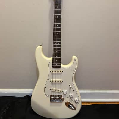 Fender Stratocaster MIM 60th Anniversary – Olympic White – 2006 – Vintage Noiseless Pickups image 2