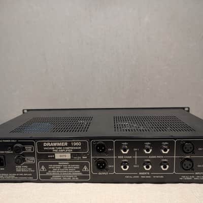 Drawmer 1960 2-Channel Mic Pre / Compressor 1993 - Present - Black image 2