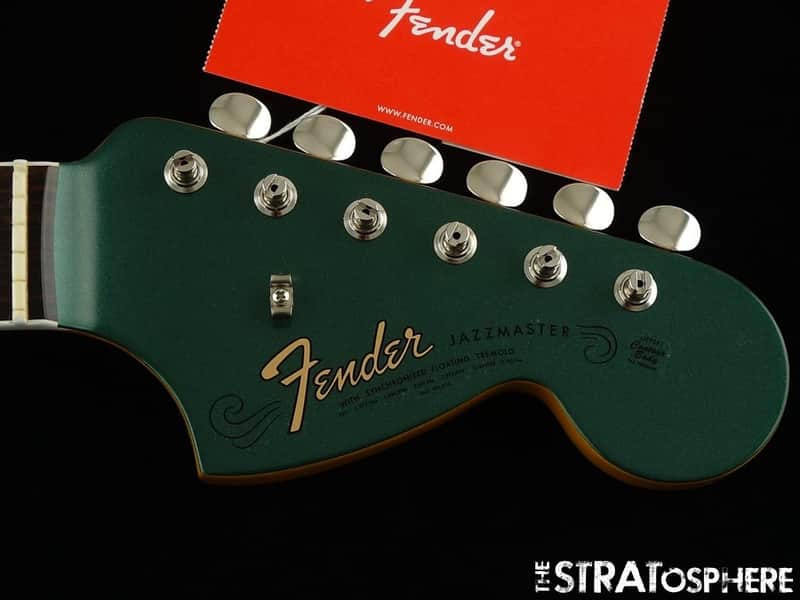 Fender AV II American Vintage 66 Jazzmaster 1966 NECK w TUNERS, Bound Rosewood image 1