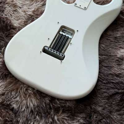 2018 Fender Limited Edition Channel Bound American Professional Ash Stratocaster - White Blonde image 10