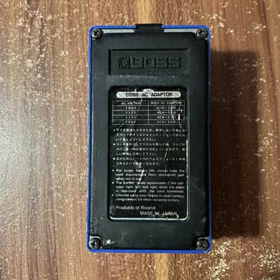 Boss CS-2 Compression Sustainer (Black Label) 1981 - 1989 - Blue image 3