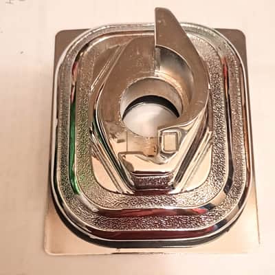 TAYE 00's BASS DRUM MOUNTING BRACKET W/ SCREWS & PLATE-CHROME-FREE SHIP TO C-USA! image 4