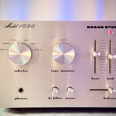 🎶✨ Marantz Model 1090 Stereo Integrated Amplifier — Serviced, Cleaned, Ultrasonically Cleaned Knobs, Tested image 5