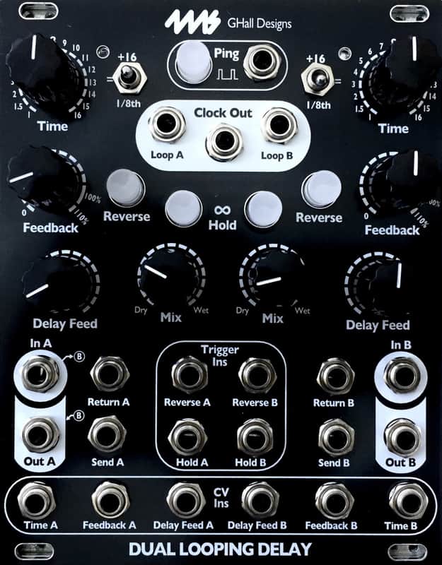 4MS Dual Looping Delay (DLD) Black (BPNYC) image 1
