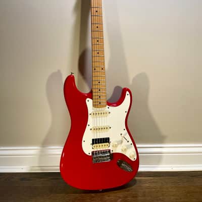 1992 Korean Squier Stratocaster Torino Red (MIK) image 2